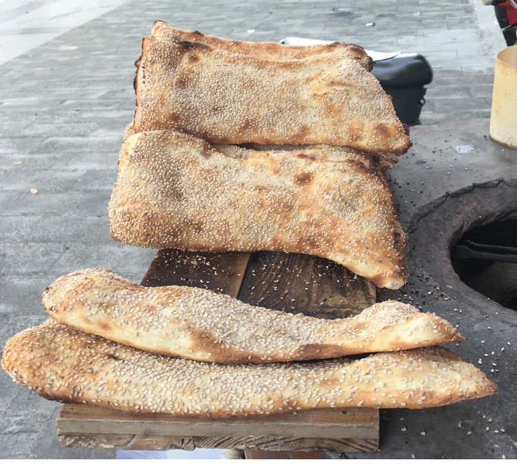 湖北天门特产锅盔锅奎芝麻锅魁锅盔早点土特产5个包邮