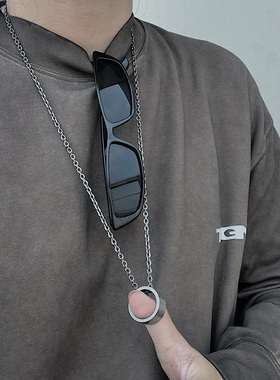 钛钢嘻哈潮牌送礼情侣