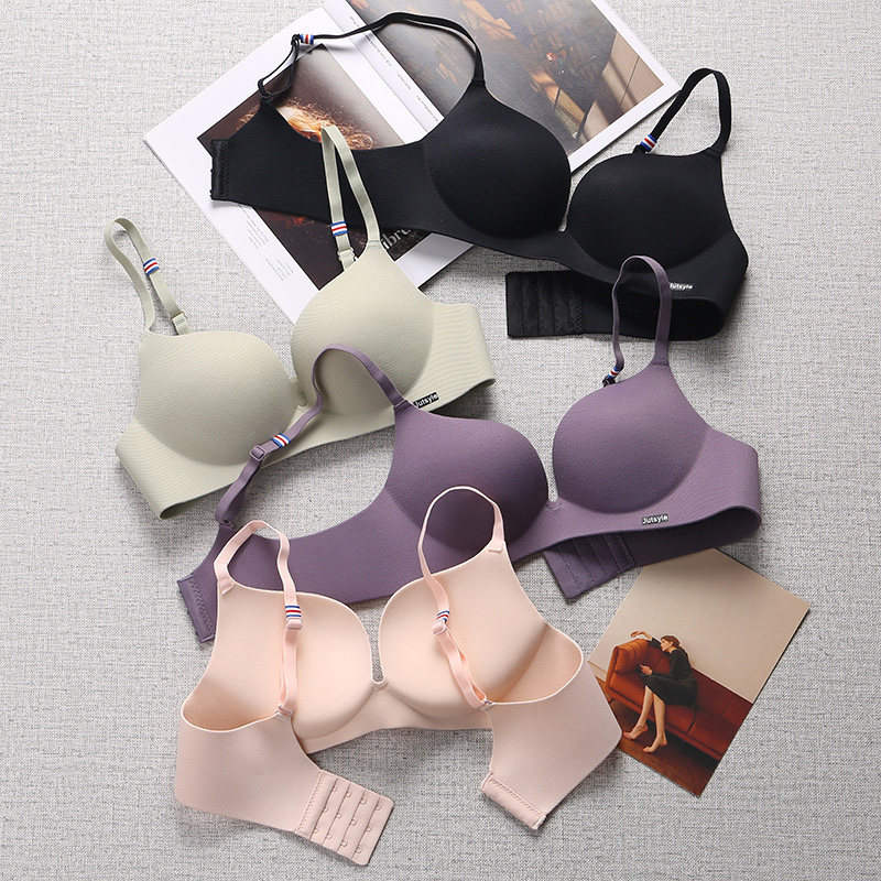 女收副乳上托无钢圈性感少女胸罩 colorfulseven服饰文胸