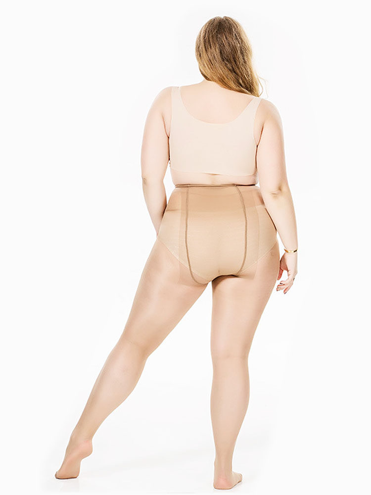 u.e.i大码t裆超薄3d透肤加档丝袜 uei连裤袜/打底袜