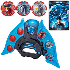 Ultraman игруша 正版万代泽塔升华器奥特曼变身器套装勋章联动配件收纳盒玩具包邮