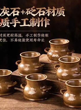 脐灸罐气交灸家用随身灸悬灸器具砭石艾灸罐腹部脐灸儿童调理肠胃