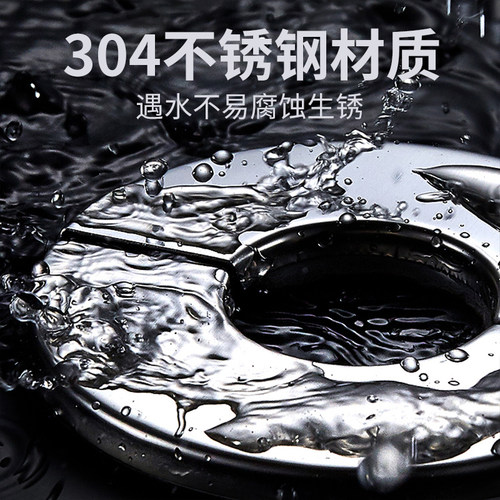 不锈钢装饰盖圆形三角阀龙头墙洞口遮丑盖水管燃气热水器盖子配件 - 图0