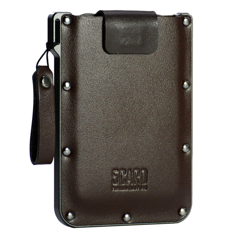 5card卡包男女士小巧超薄牛皮钱包 诗梦芙箱包卡包