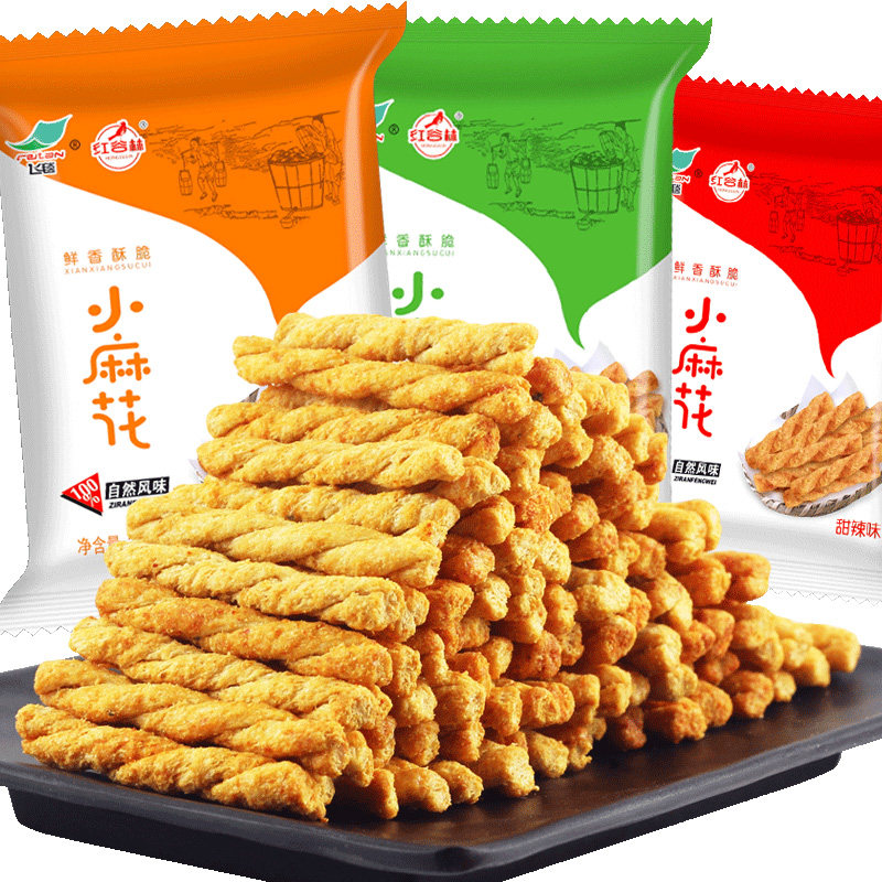 如凡手工小麻花250g 福恩泽食品传统糕点