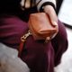New vegetable-tanned cowhide cow cow wallet with portable retro literary headphones lipstick coin car key storage card bag