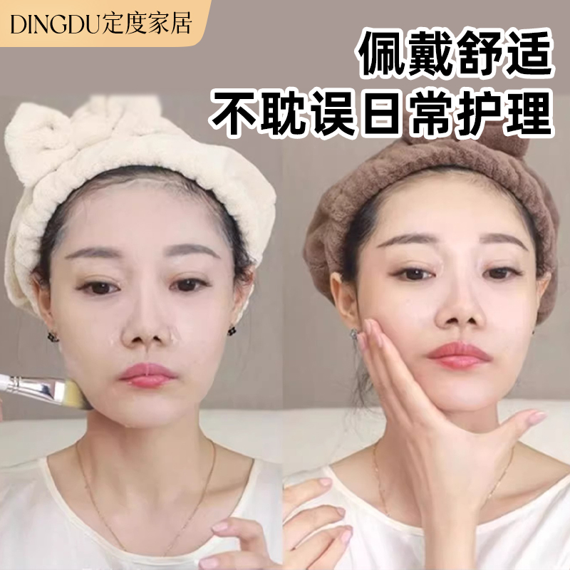 干发帽女加厚吸水包头毛巾高颜值柔软珊瑚绒擦洗头2023新款干发巾