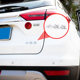 3D three-dimensional metal sticker text car rear modification sticker