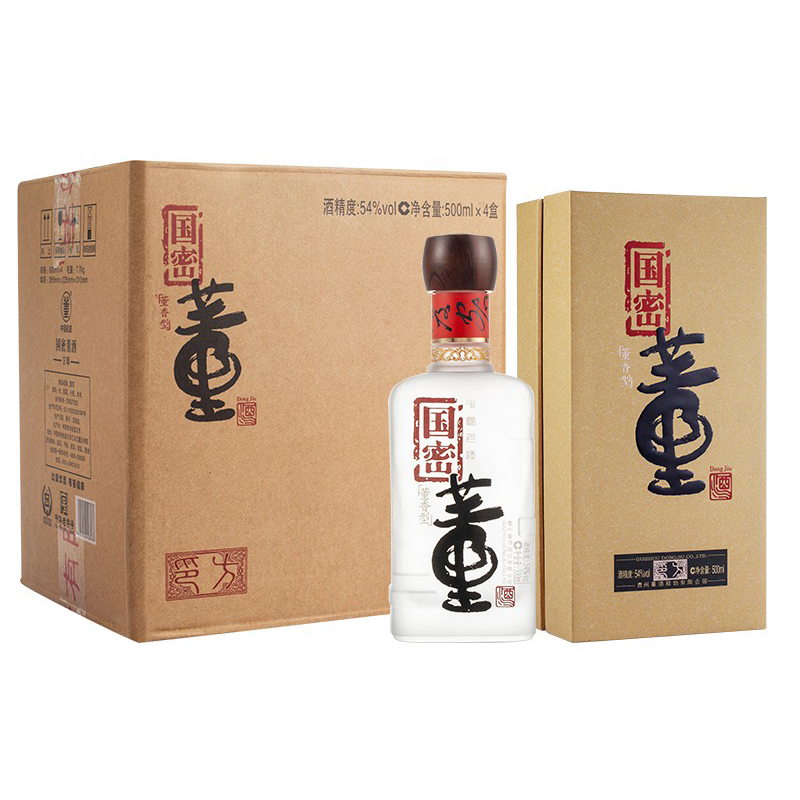 董酒国密方印  54度 500ml 董香型高度贵州白酒纯粮酿造 - 图3