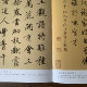 Complete collection of Liang Shizheng's calligraphy calligraphy calligraphy copybook, close copy of famous products, running cursive scroll postscript, 