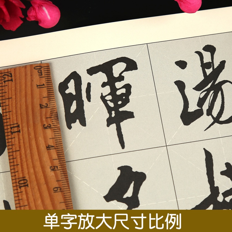 米芾蜀素帖集字古文 中国历代名碑名帖集字系列 陆有珠 行书毛笔字帖书法临摹米字格 前赤壁赋岳阳楼记 - 图1