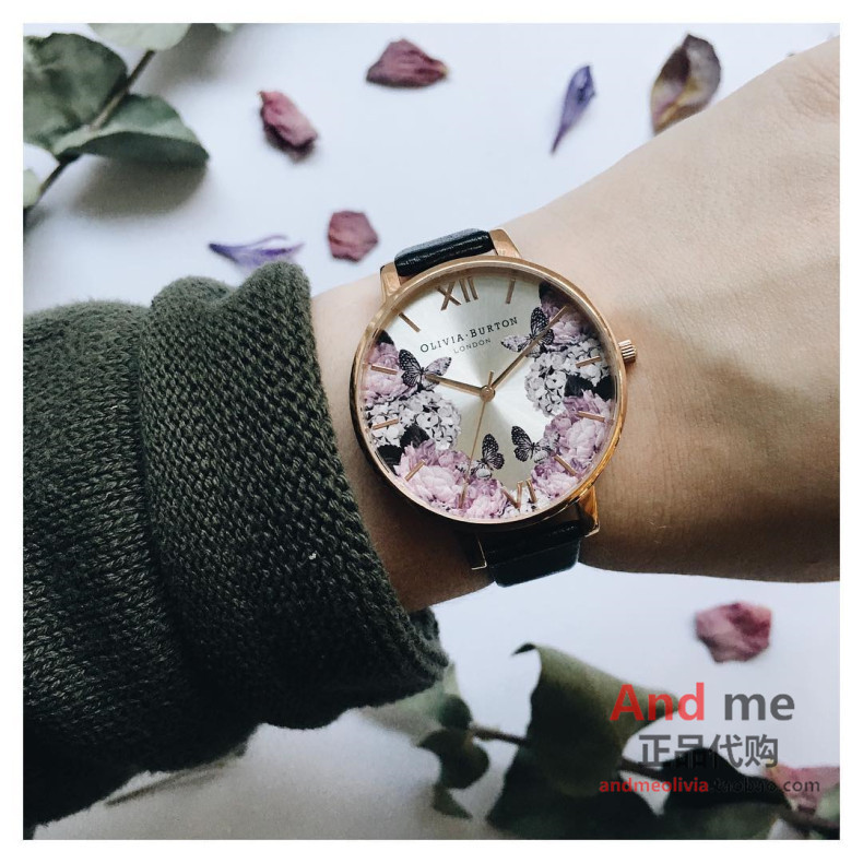 OliviaBurton手表女轻奢小众太阳纹正品名牌女士女生礼物OB女表 - 图1