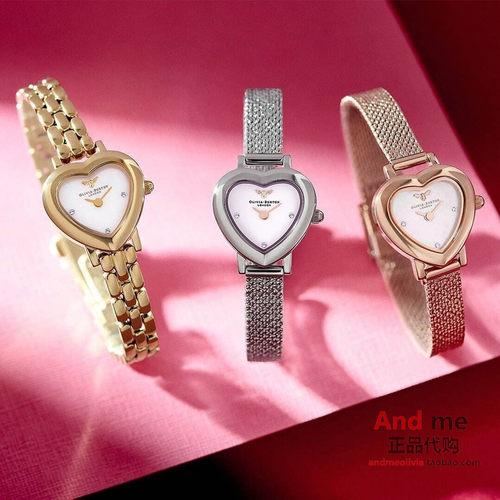 正品OliviaBurton手表女小众轻奢小绿表欧美女生OB手表情人节礼物 - 图0