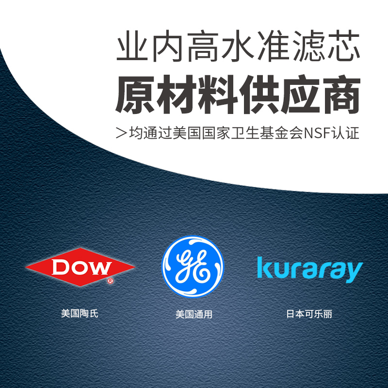 溢泰康富乐超滤膜净水器PP棉400U-F1家用H400G通用套装专用滤芯 - 图2