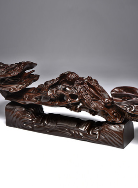 黑檀木雕客厅办公室玄关书房