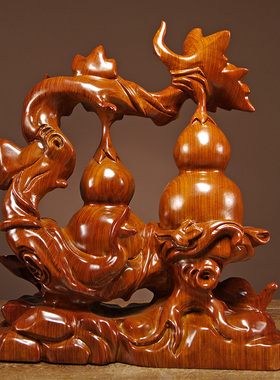 吉祥雕刻葫芦家居客厅开业礼品