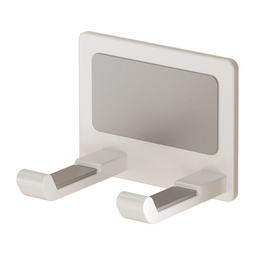 进口太空铝吹风机收纳挂架浴室墙上电吹风支架跨境免打孔壁挂吹 - 图3