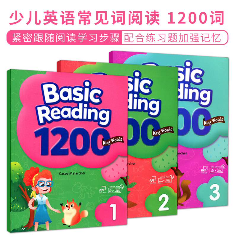 包邮美国原版少儿英语教材key words Basic R