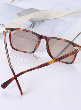 晶工匠太阳镜方形板材水晶眼镜