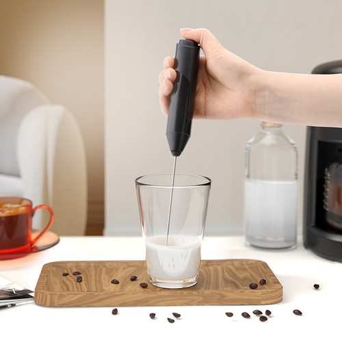 电动打奶泡器咖啡打泡器家用迷你奶泡机牛奶搅拌器手持无线打发器
