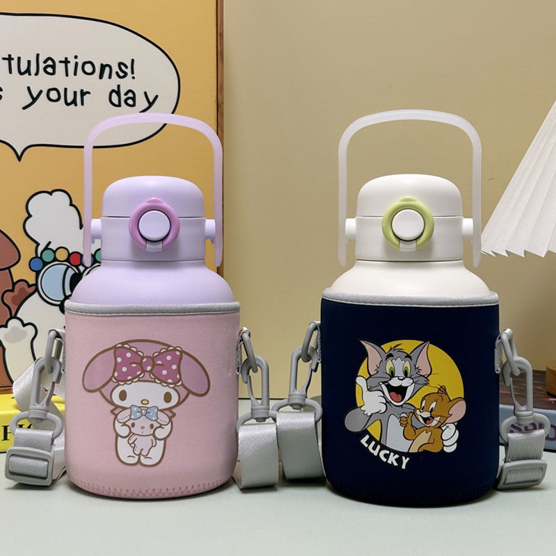 适用于苏泊尔大肚保温杯套儿童水杯套杯子保护套1000ml斜挎水壶套,淘宝优惠券,粉丝福利购,淘宝优惠卷