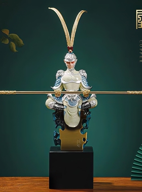 斗战胜佛彩铜艺术品摆件送礼佳品