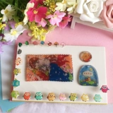 Ластик ручной работы, брелок, серьги, 0.3мм, ручная роспись, DIY