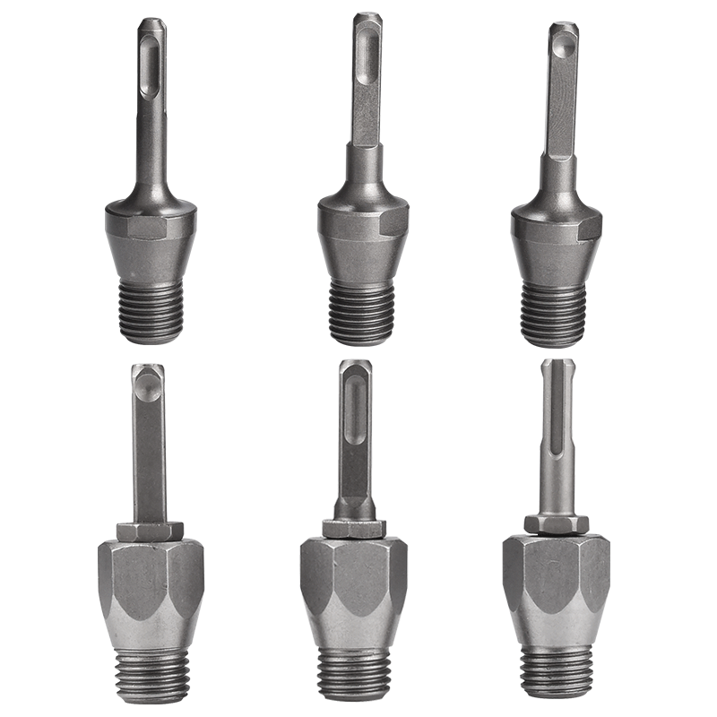 电锤冲击钻连接杆转水钻冲击钻墙壁开孔器转换接头水钻头加长杆-图3