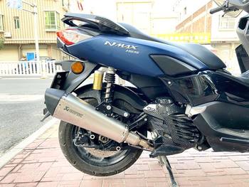 ເຫມາະສໍາລັບ Yamaha 2020-2021 NMAX155 ທໍ່ລະບາຍອາກາດທີ່ຖືກດັດແປງ Scorpio exhaust ໂດຍກົງການຕິດຕັ້ງທີ່ບໍ່ທໍາລາຍ.