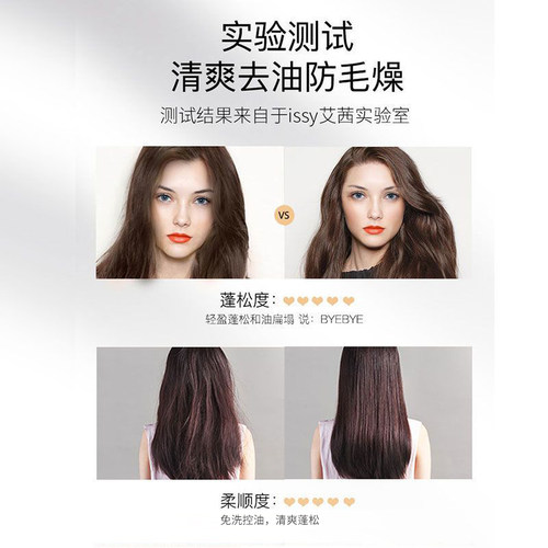 ISSY艾茜免洗头发干发喷雾蓬松去油干洗洗发水懒人空气刘海蓬蓬粉 - 图2