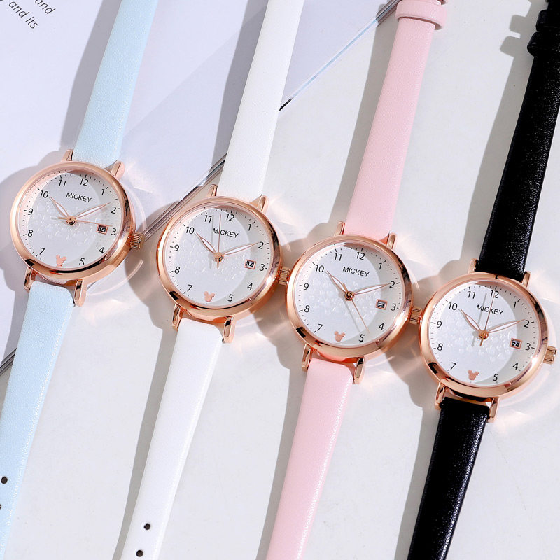 迪士尼中学生细带小巧简约气质手表 迪士尼品牌正品店国产腕表
