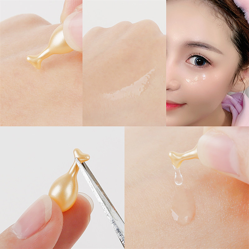 富勒烯胎盘素胶囊面部小鸡腿精华液 研春堂液态精华