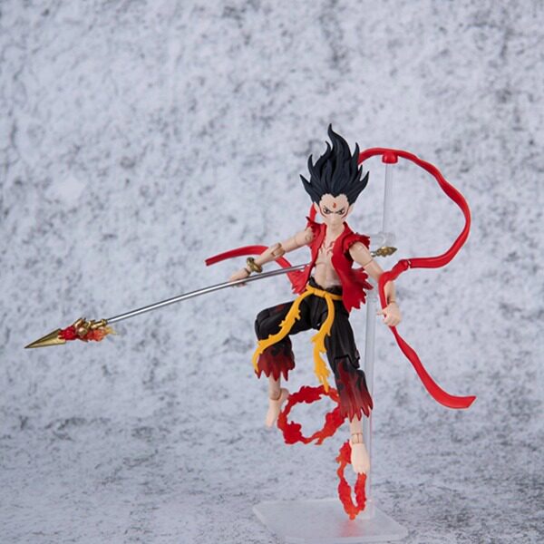 正版现货万代极动哪咤少年哪吒敖丙红孩儿魔童降世可动手办玩具