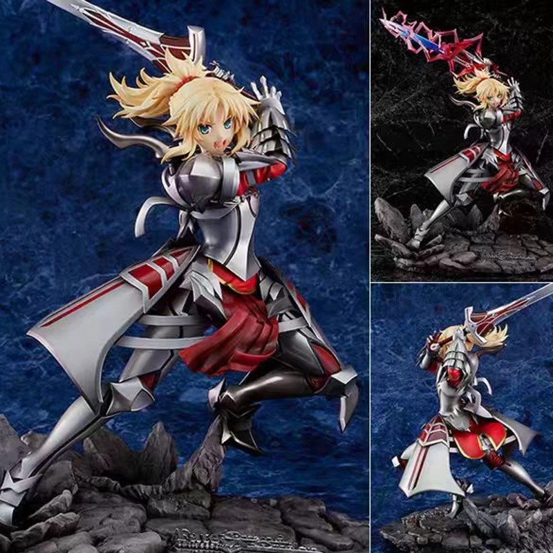 正版现货GSC Fate FGO Saber1/7对吾华丽父王的叛逆 莫德雷德手办 - 图3