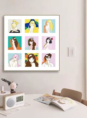 天野健装饰画女性之美主题维纳斯与挂画女生房间卧室墙面装饰画