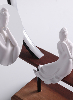 新中式风观音倒流香炉开业礼品