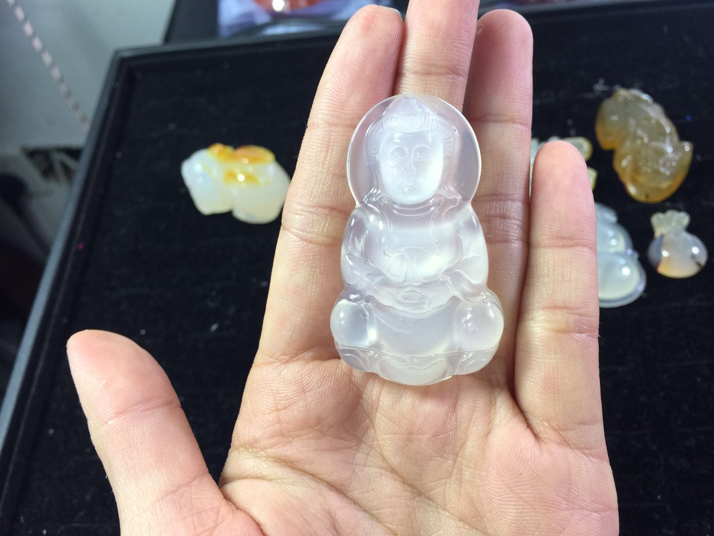 直播间下单天然玛瑙玉髓巴西料平安扣毛衣链男女款吊坠锁骨链 直播间下单天然玛瑙玉髓巴西料平安扣毛衣链男女款吊坠锁骨链