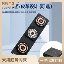 Bag Cloth Three-in-one Wireless Mobile Phone Watch Headphones Three-in-one Magnetic Suction Folding Wireless Town Store Ware Transparent