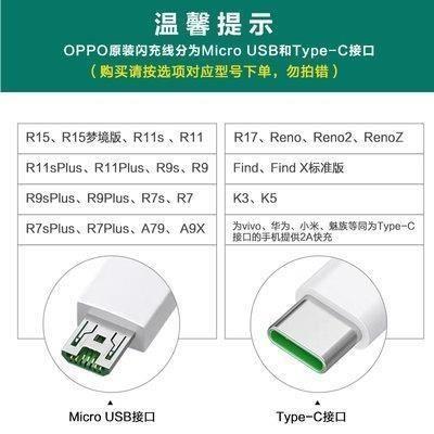 适用oppoA79手机数据线op原装USB充电器插头VOOC超长ooppR11s R15博联原配快充手机冲电线闪充插头 - 图1