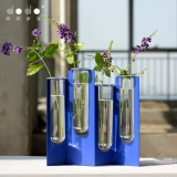 Dodo Cave Home Creative Flower полка Klein Blue Art Swing Putch, легкая роскошная вставка цветочная подставка может двигаться