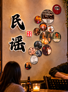 【网红打卡小酒馆装饰画】工业风