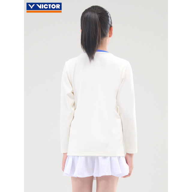 VICTOR victory badminton uniform Victor children's moisture-wicking knitted sports long-sleeved T-shirt T-57104