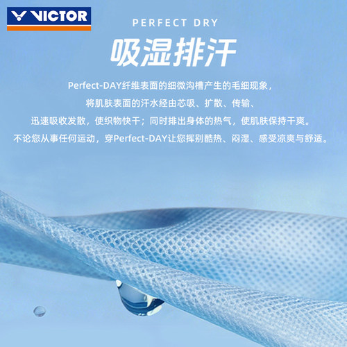 新VICTOR胜利威克多羽毛球服青少年易干吸汗儿童运动短裤R-62203 - 图2