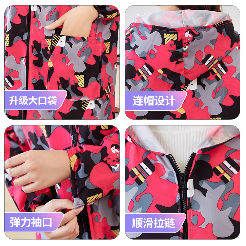 长袖防水围裙家用厨房做饭女护衣罩衣大人时尚防油拉链工作服薄款,淘宝优惠券,粉丝福利购,淘宝优惠卷