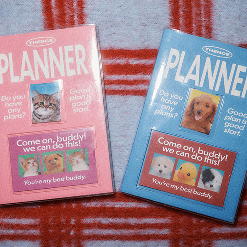 Thence韩国代购 美式复古双插袋笔记本万年型计划本手账学习办公,淘宝优惠券,粉丝福利购,淘宝优惠卷
