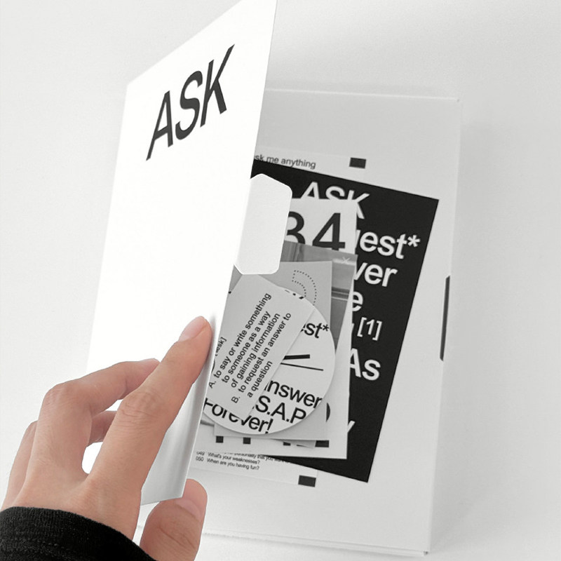 OAB韩国代购 简约答案日记本手账本提问万年精装硬面笔记本记事本,淘宝优惠券,粉丝福利购,淘宝优惠卷