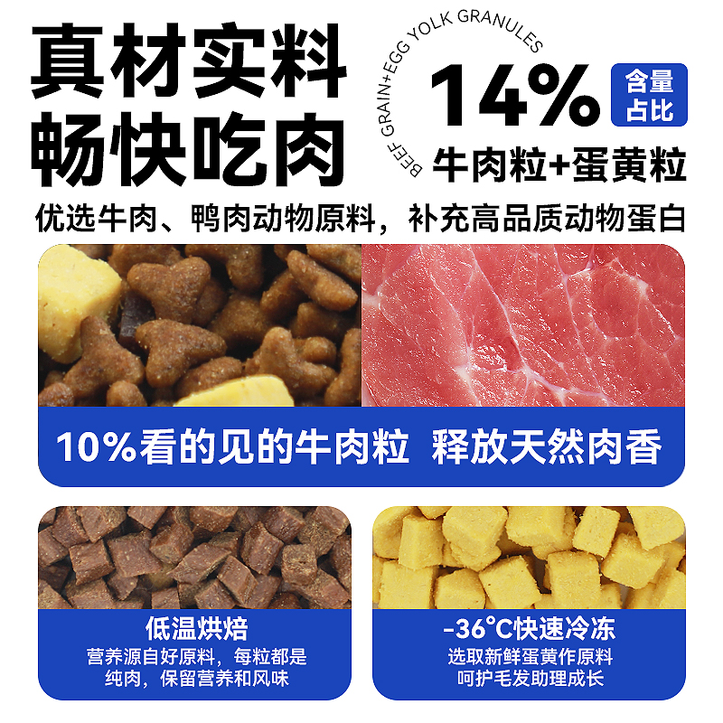 20kg肉粒双拼通用型金毛力狼狗粮 力狼犬主粮