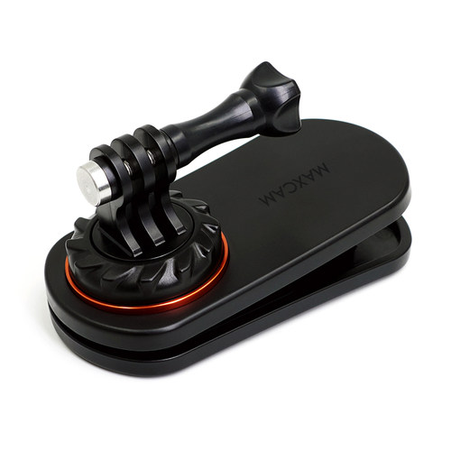 MAXCAM适用dji灵眸Osmo Action 5 4 PRO POCKET2大疆GoPro13 运动口袋相机背包夹旋转背带固定书包夹子配件 - 图3