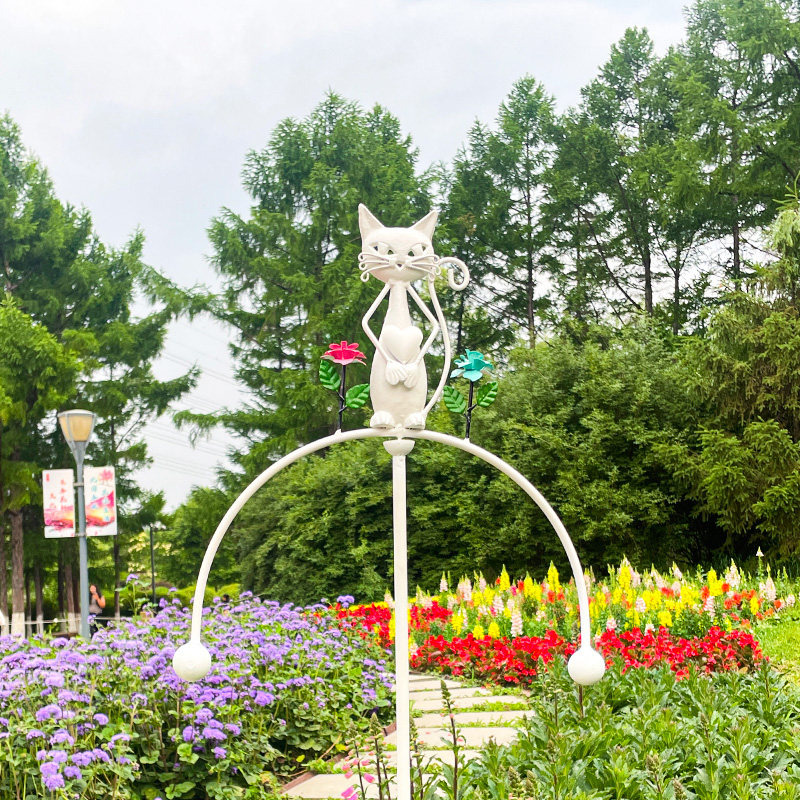 铁艺花园装饰庭院布置户外插件不倒翁幼儿园露台阳台小院子摆件,淘宝优惠券,粉丝福利购,淘宝优惠卷