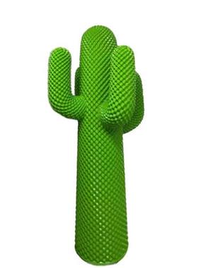 仿真仙人掌雕塑网红植物衣帽架玻璃钢落地大摆件商场店铺客厅装饰